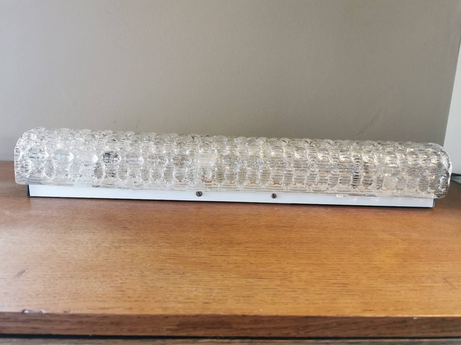 Applique vintage Hustadt leuchten verre Murano 4 feux