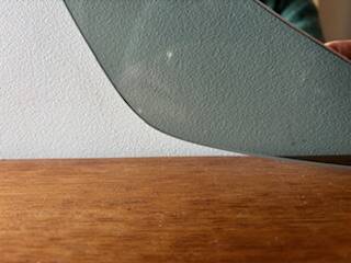 Miroir Veca en verre fumé, Italie 1970