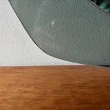 Miroir Veca en verre fumé, Italie 1970