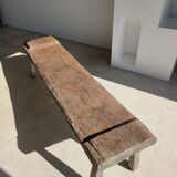 Bench in old teak