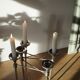 Scandinavian chrome modular candle holder 1960