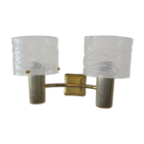 Vintage double wall lamp 1960