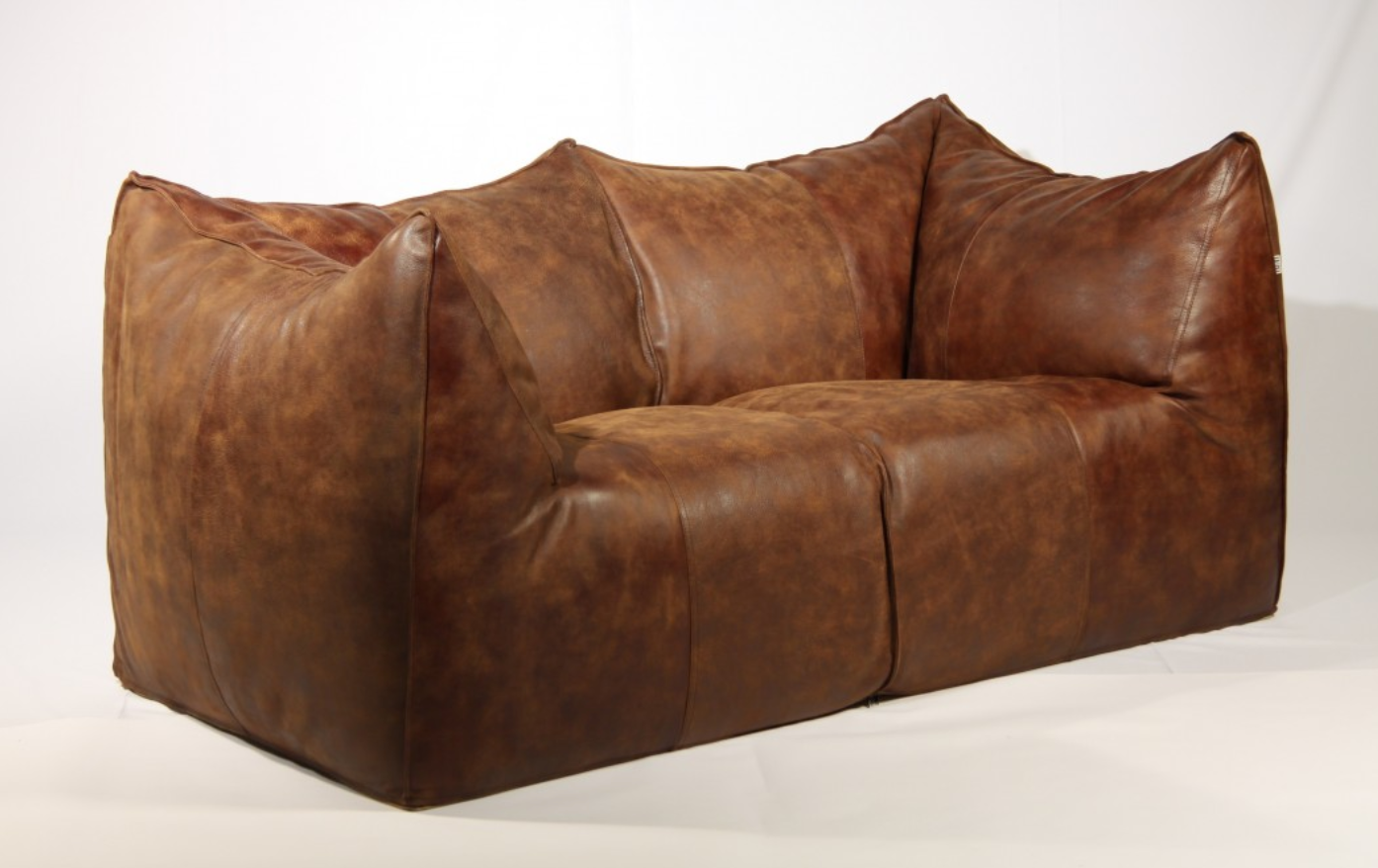 Leather sofa "Bambole" by Mario Bellini for B Italia 1970s