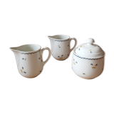 Ensemble Richard Ginori sucrier et pots à lait
