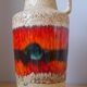 Vase fat lava 70s