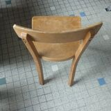 Child schoolboy chair in baumann wood