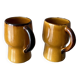 Lot de 2 tasses mug vintage