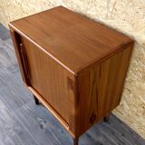 1960s 1970s Teak Sideboard Credenza Cabinet Danish Modern Design Denmark