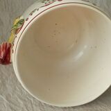 Cache pot en faience decor strasbourg 20 eme
