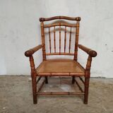 Bamboo armchair 1900