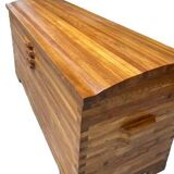 Meubles en orme Pierre Chapo, coffre R25