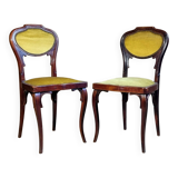 Pair of J&J KOHN Art Nouveau chairs from the Thonet era.
