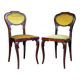 Paire de chaises J&J KOHN art nouveau époque Thonet