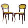 Paire de chaises J&J KOHN art nouveau époque Thonet