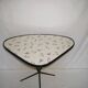 1950s tripod cocktail coffee table