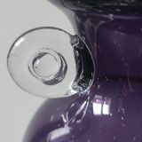 Vintage Italian vase in blown art glass