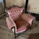 Salon style Napoléon III velours rose
