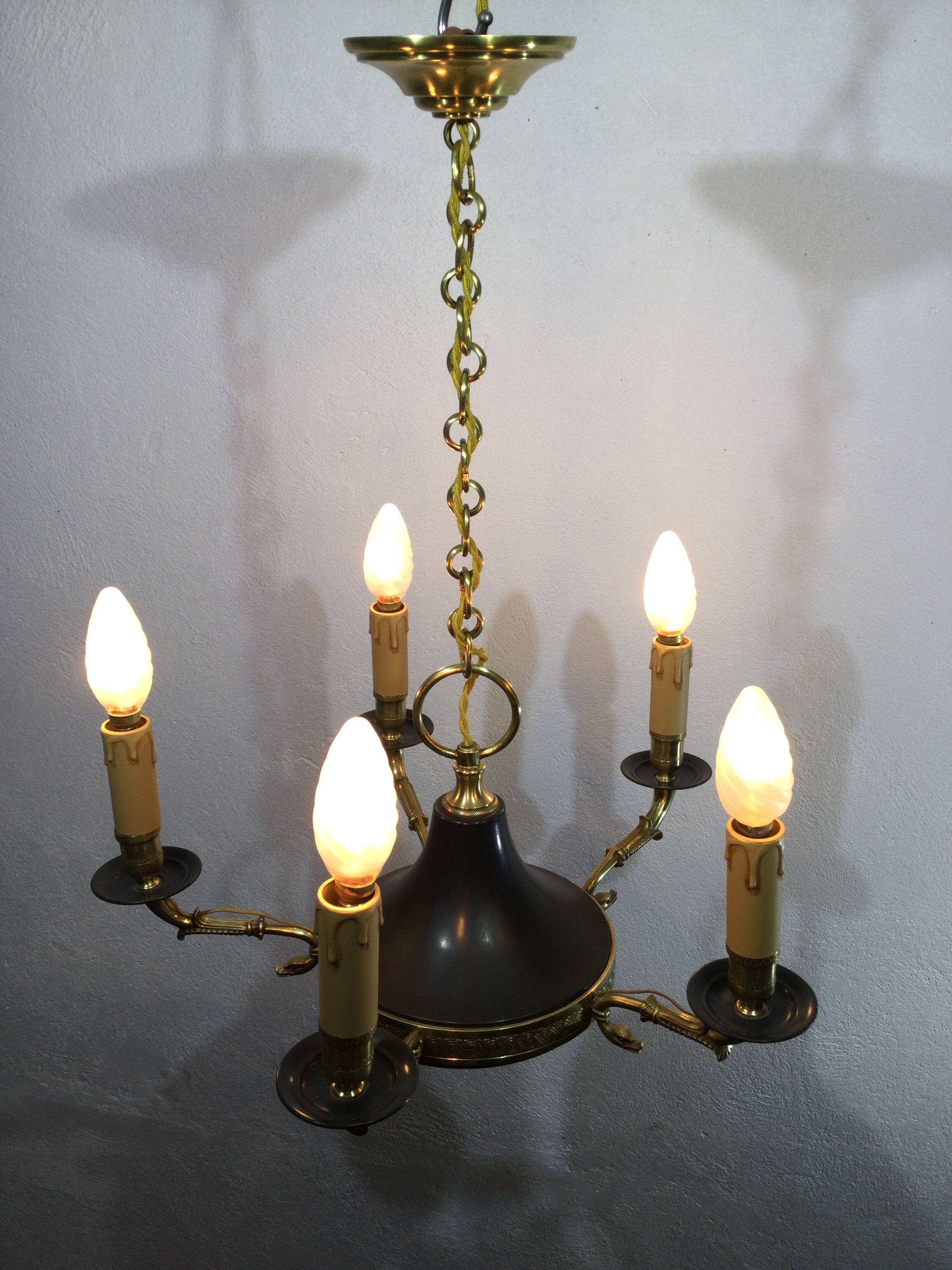 Empire Chandelier 5 Lights