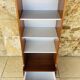 Vintage teak storage unit with shelves and drawer circa 1970s