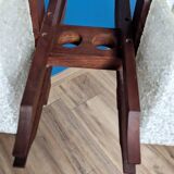 Scandinavian teak pendant light from the 60s