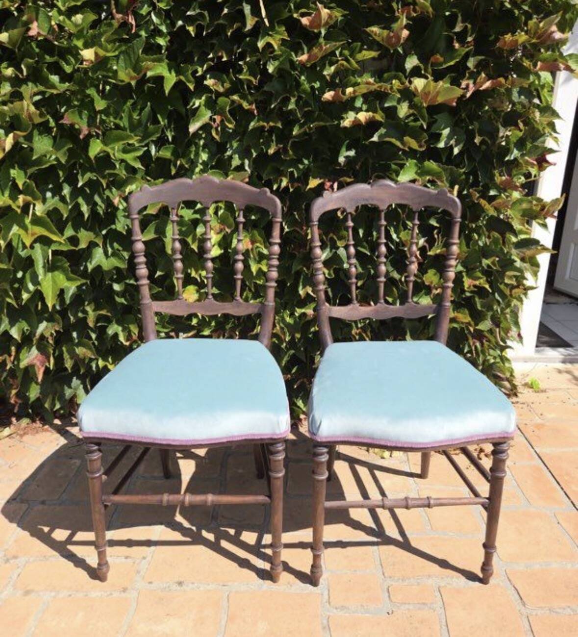 Pair of Charivari chairs