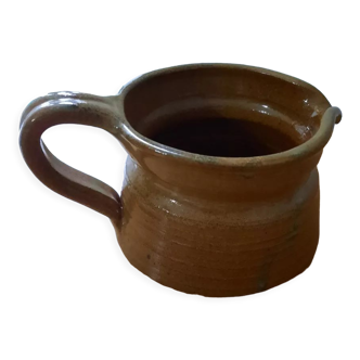 Stoneware pitcher