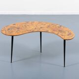 Unique Sculptural Italian Mid-Century side table, 1950’s