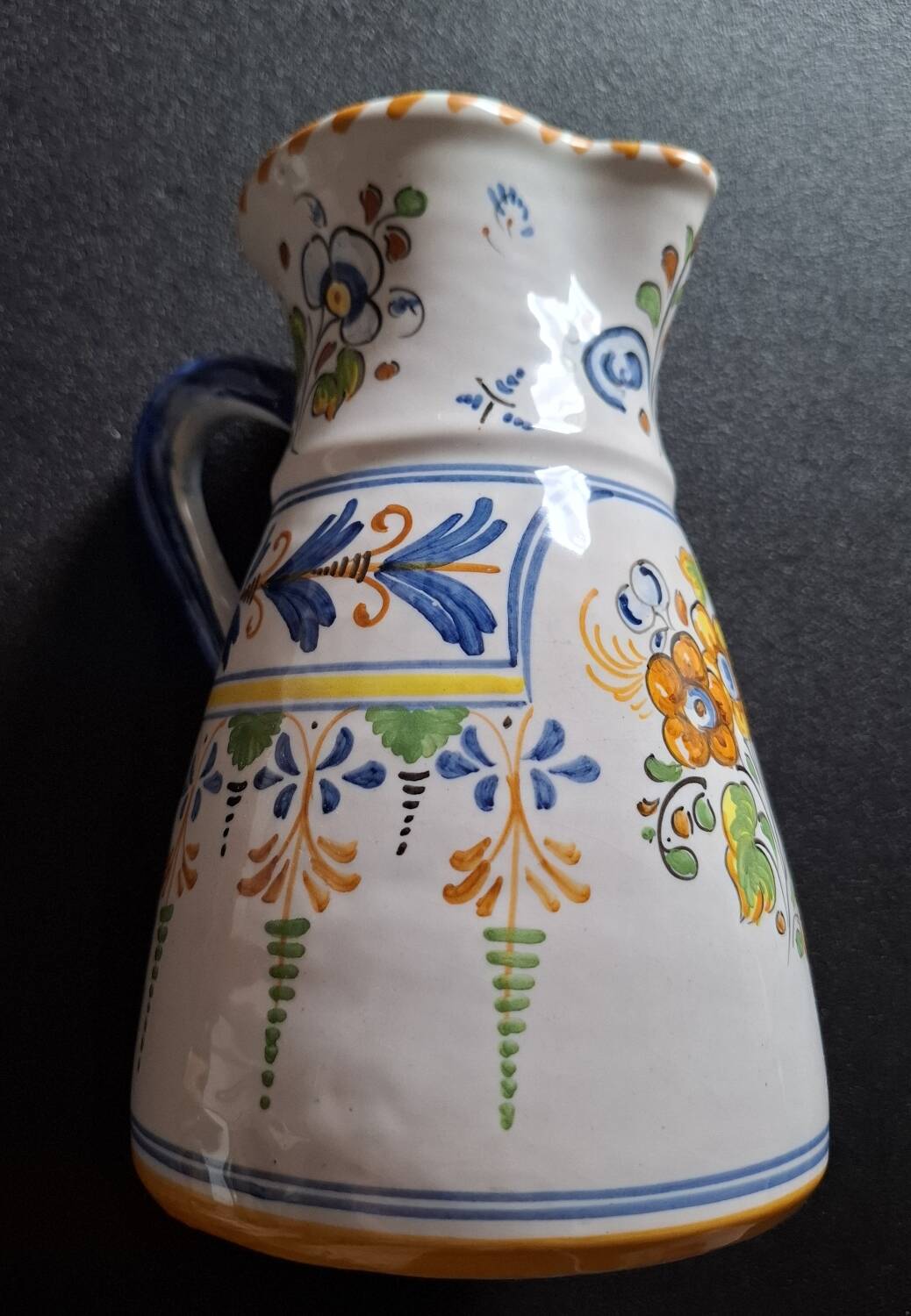 Handcrafted ceramic jug