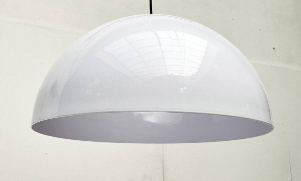 Sonorous Suspension Metal Mid-Century by Vico Magistretti for Oluce, 1970s