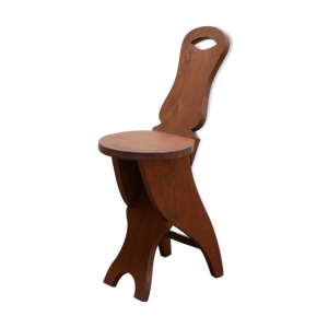 chaise vintage en bois