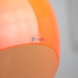 Rare Orange Jolly Pendant Lamp by Luigi Massoni for Guzzini, 1970s