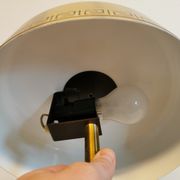 Desk/table lamp from Danish Vitrika (which closed in the early 1990s)
