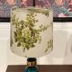 Pair of Scandinavian design glass lamps from the 1950s.