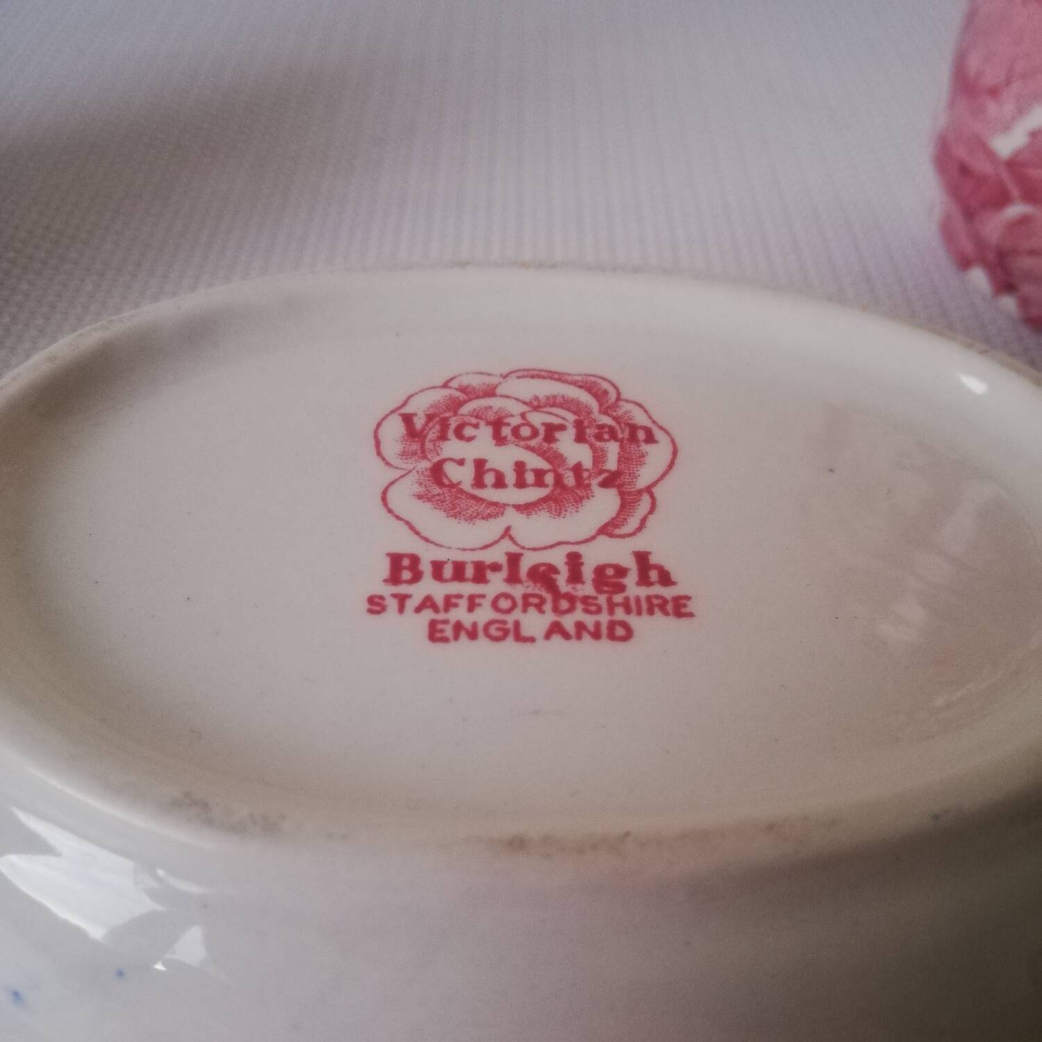Burleigh English earthenware pot
