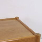 Scandinavian square coffee table, teak, Domino Møbler, Denmark 1960