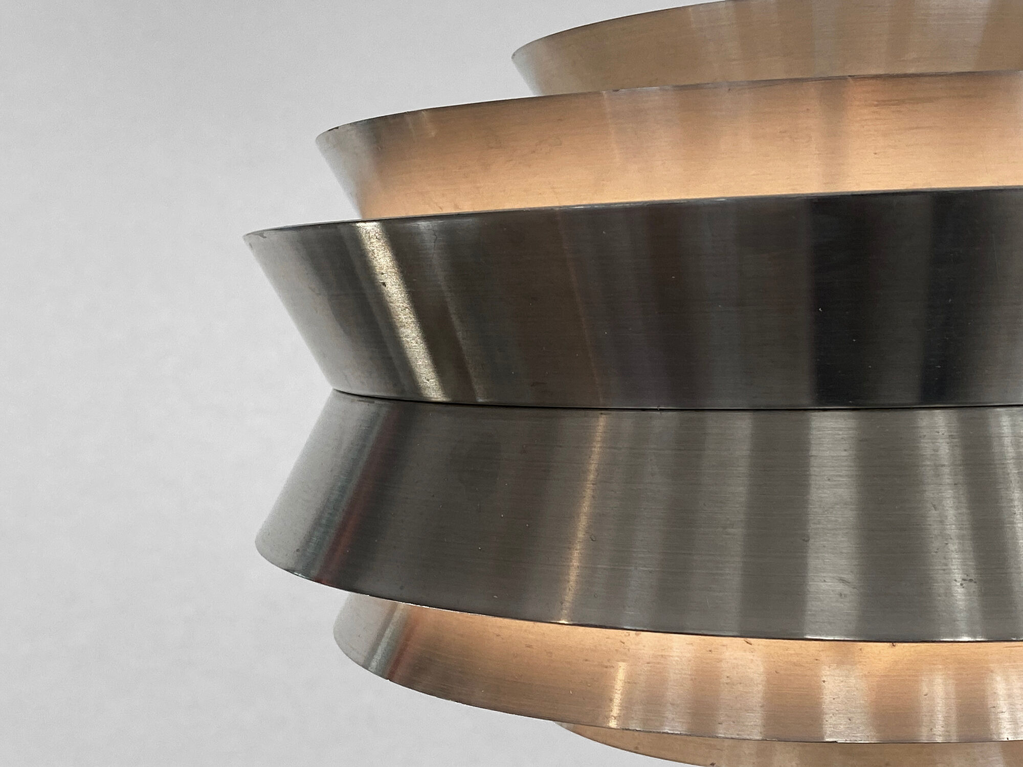 Pendant light "Trava" by Carl Thore for Granhaga Metallindustri. Sweden 1960s.