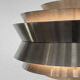 Pendant light "Trava" by Carl Thore for Granhaga Metallindustri. Sweden 1960s.