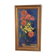 Tableau fleurs huile sur toile, XXème siècle.