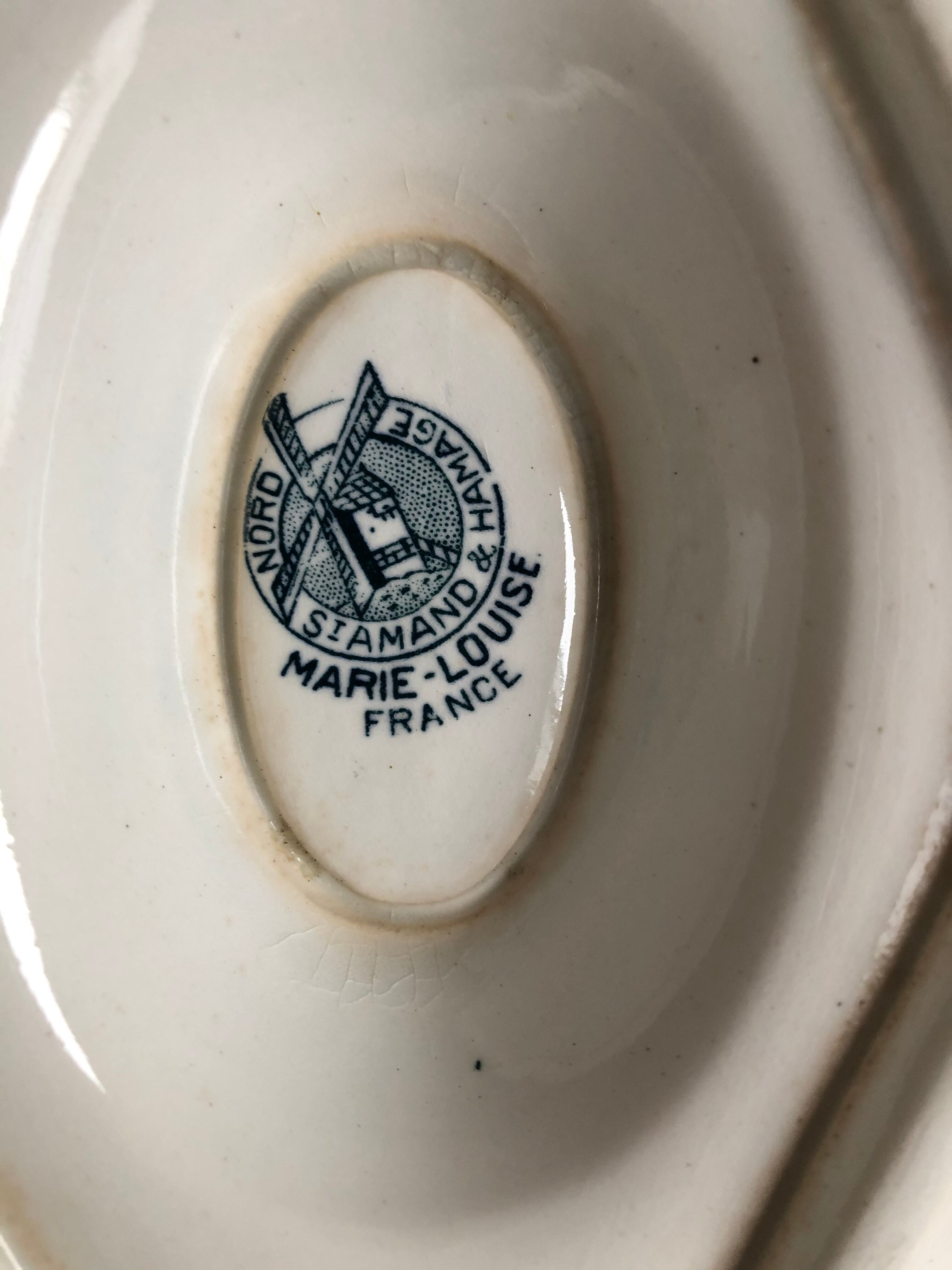 Saucière former Model Marie-Louise France Saint Amand - Hamage (North)