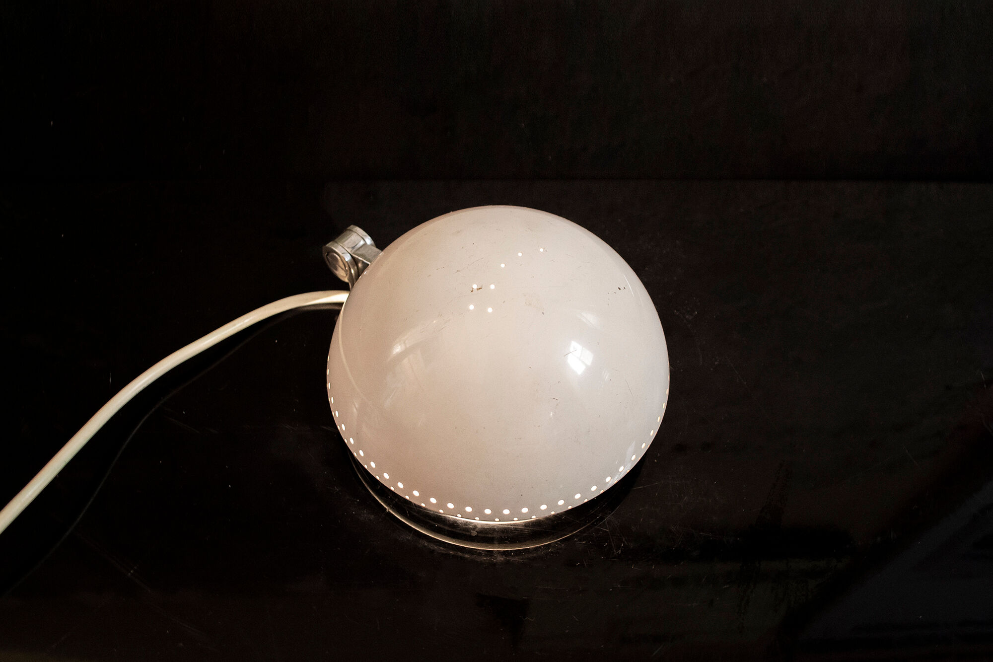 Table lamp Orsa Minore perforated by Stilux Italia 70s