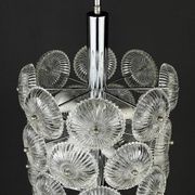Vintage crystal chandelier Dandelion, Italy, 1960s
