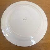 Vintage Montereau Hbcm plate pair