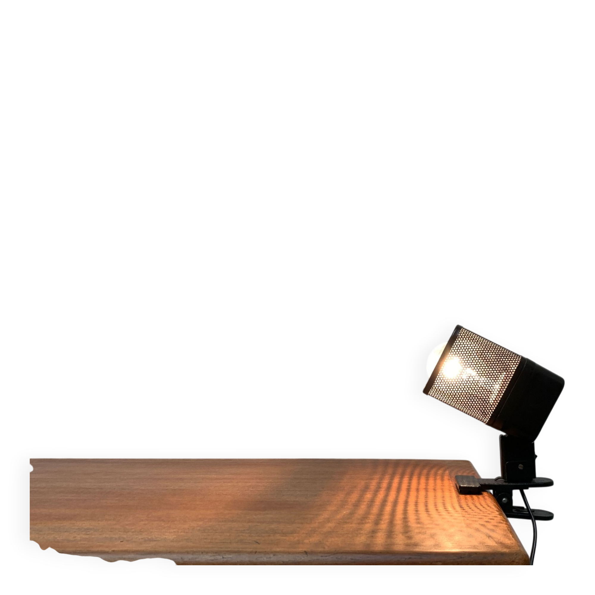 Postmodern mesh table lamp, 1980s