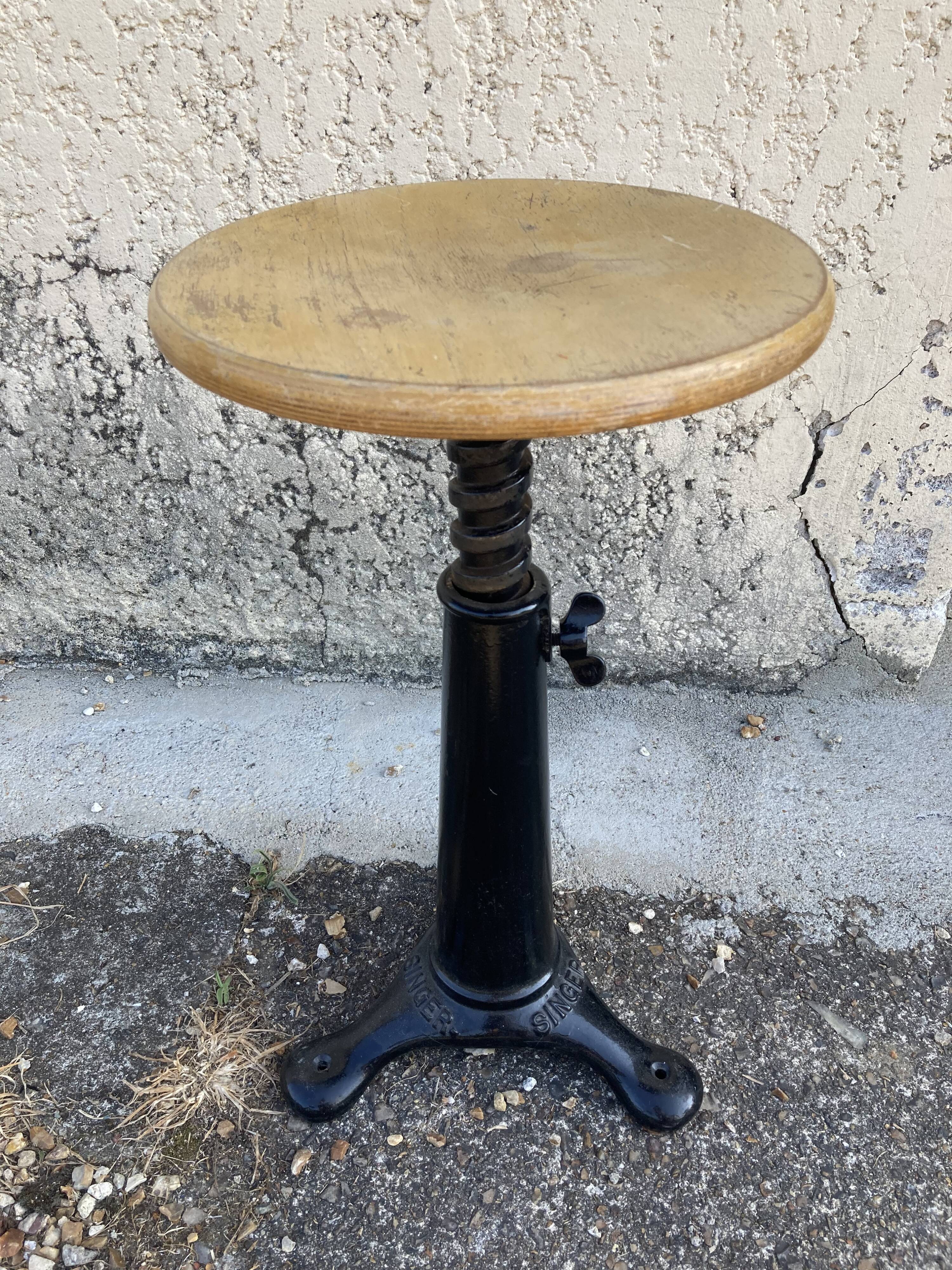 Singer stool