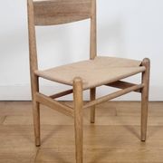 Set of 2 Hans J. Wegner CH36 dining chairs for Carl Hansen & Søn in solid oak
