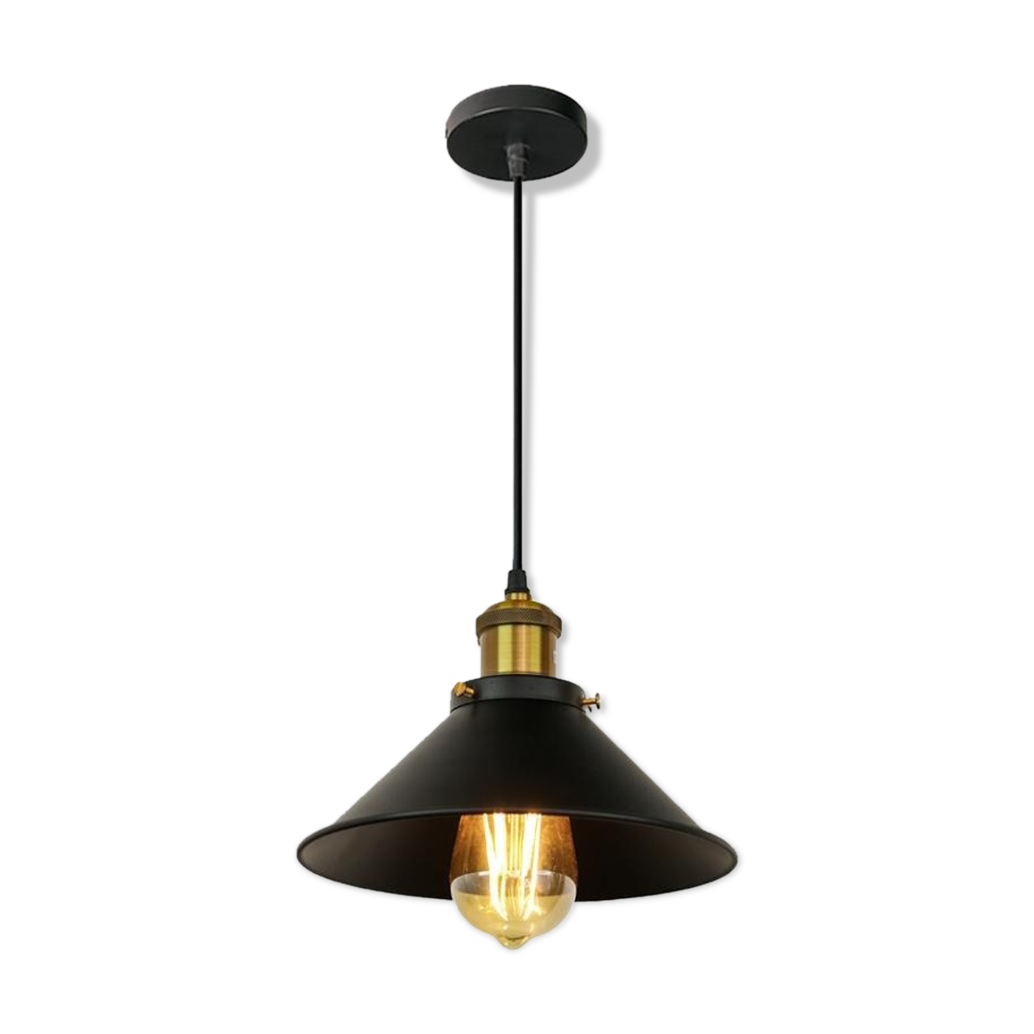 Industrial style suspension