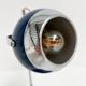 Lampe de table bleue Space Age, années 1960