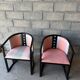 Pair of modernist armchairs