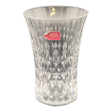 Arques crystal vase (original label)
