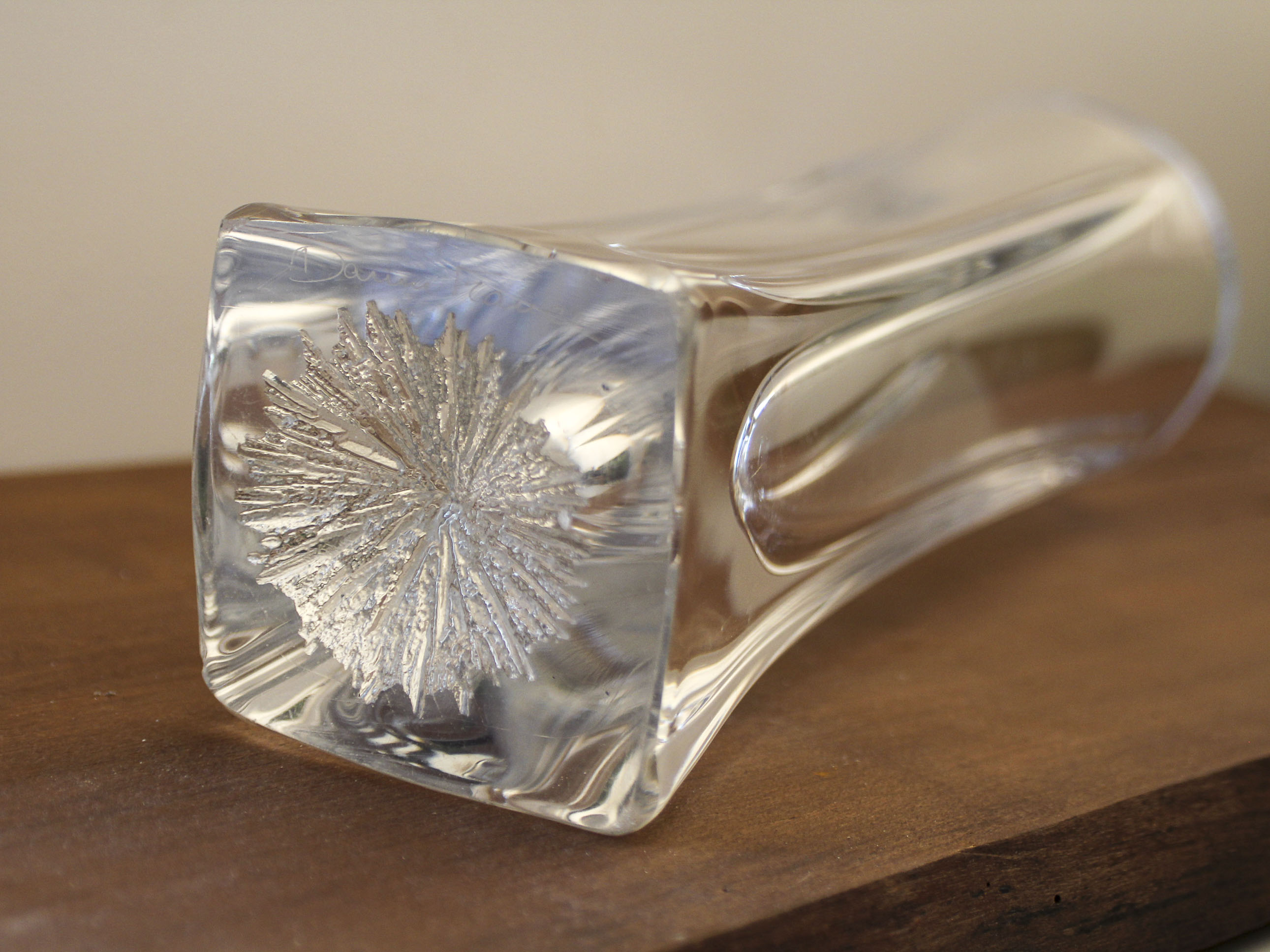 Crystal Daum Vase